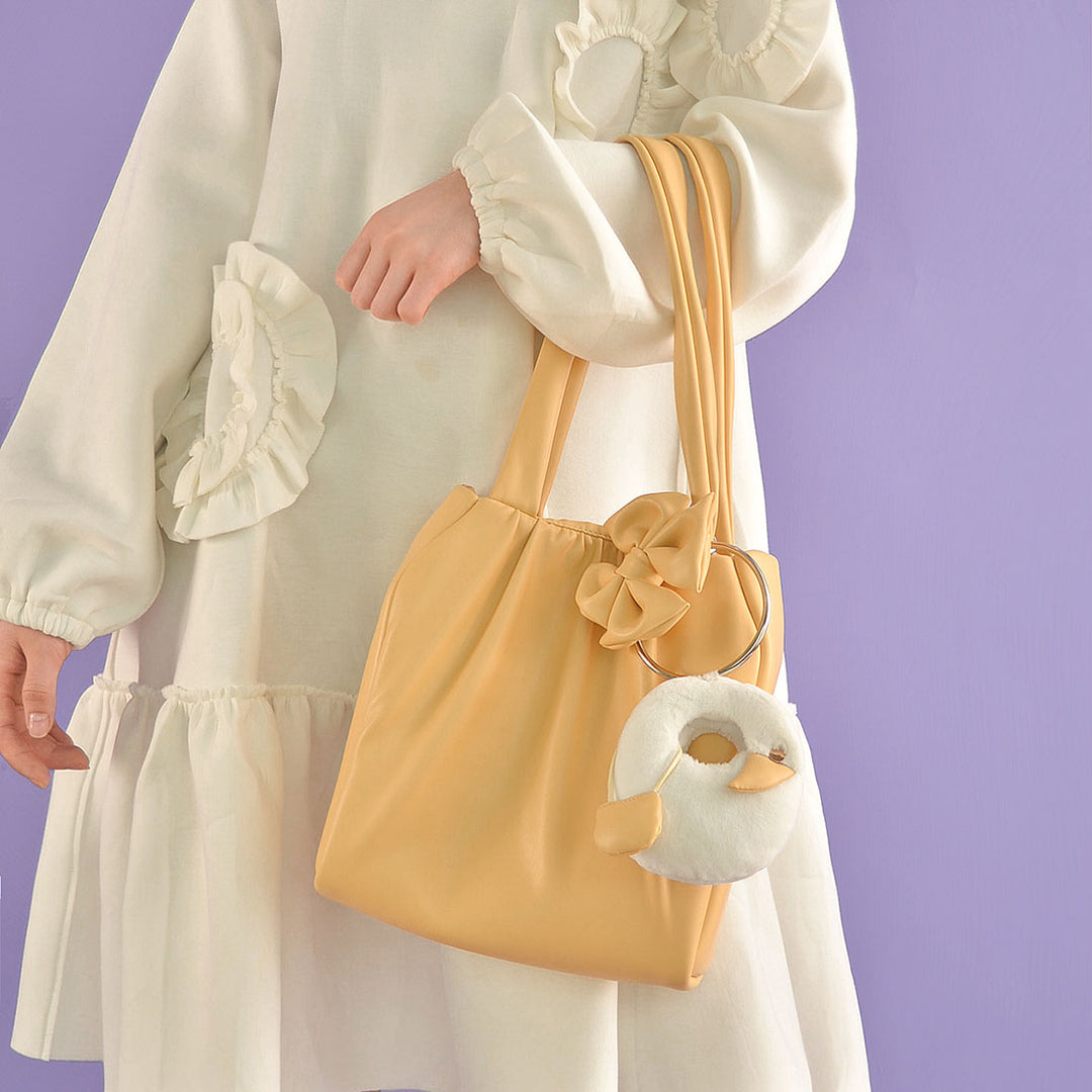 Bow Knot Goose Tote Bag