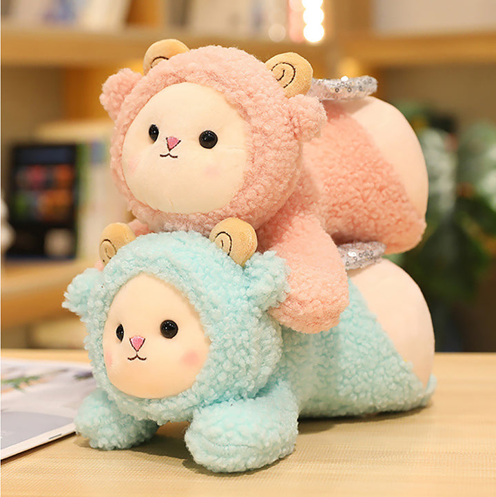 Kawaii Leaky Butt Lamb Puppy Plush Toy