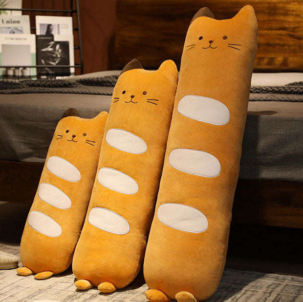 Long Cat Plush Toy Animal Pillow