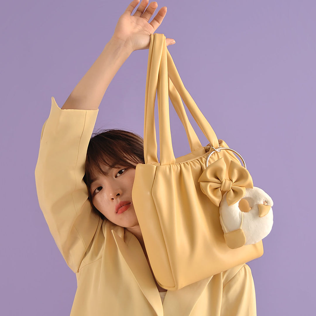 Bow Knot Goose Tote Bag
