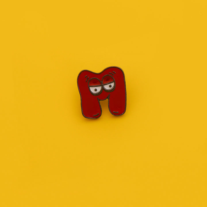 Cute Alphabet Letters Mini Pins