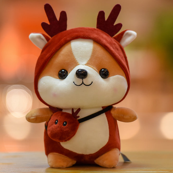 Adorable Dinosaur Squirrel Plush Toy