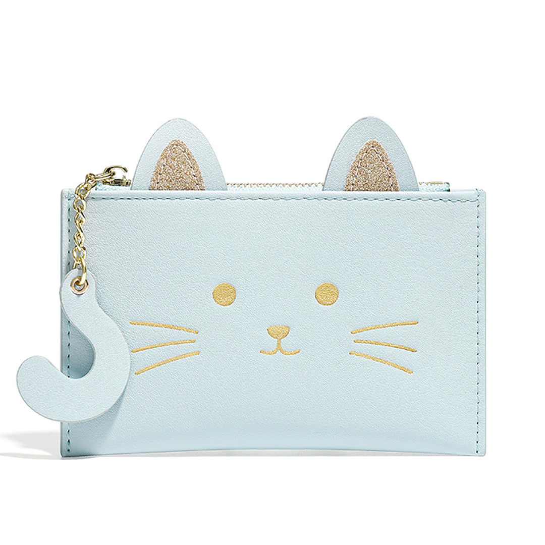 Cute Cat Credit Card Holder Wallet