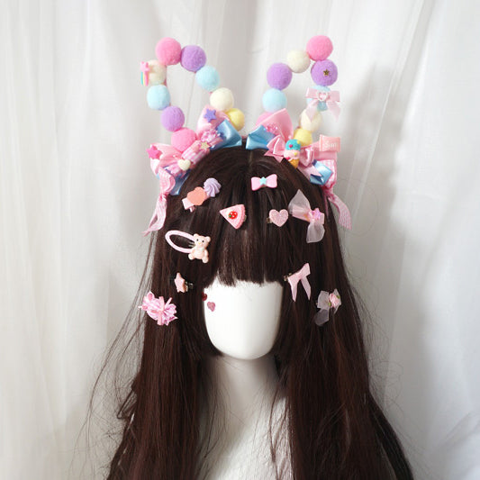 Kawaii Candy Color Hair Clip