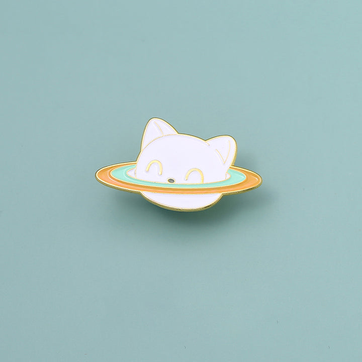 Outer Space Cat Mini Pins