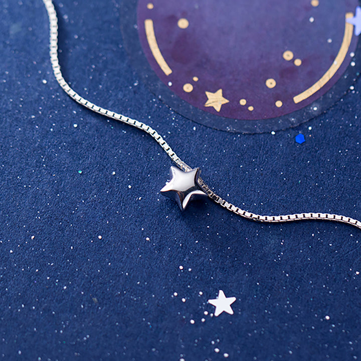 Little Star Pendant Silver Necklace