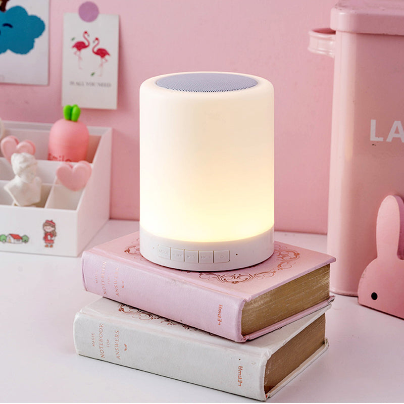 Bluetooth Speaker with Colorful Night Lamp