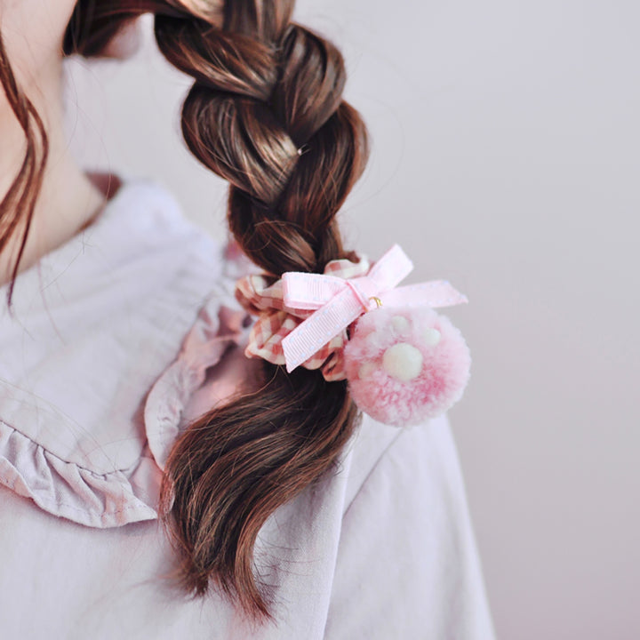 Cute Sunflower Hair Scrunchies