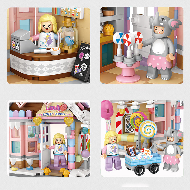 Candy Building Block House