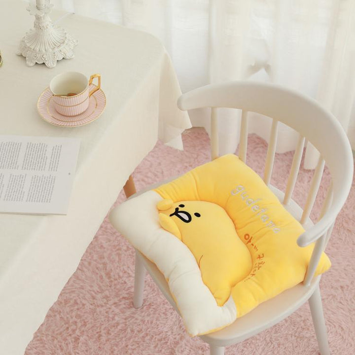 Kawaii Gudetama Seat Cushion Pillows