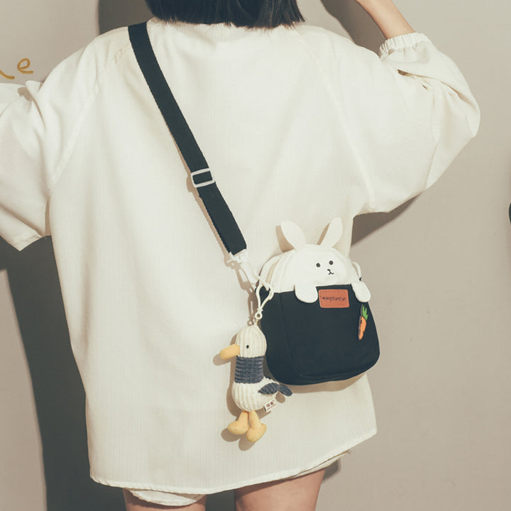 Rabbit Themed Mini Shoulder Bag