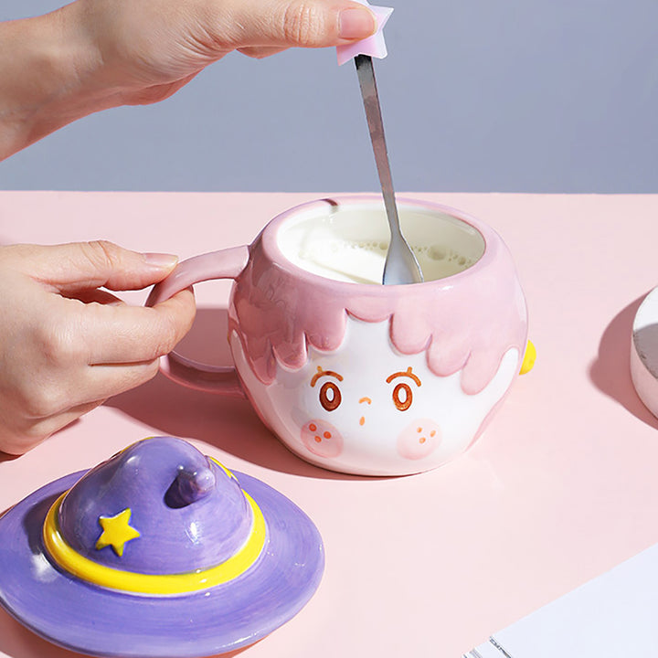 Cute Magic Girl Ceramics Mug