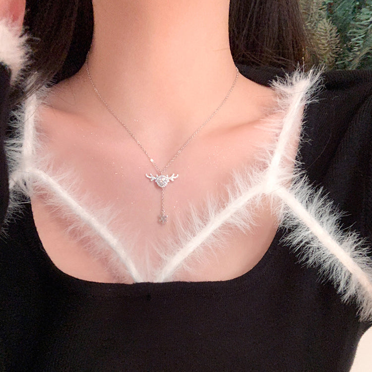 snow necklace - lovesickdoe