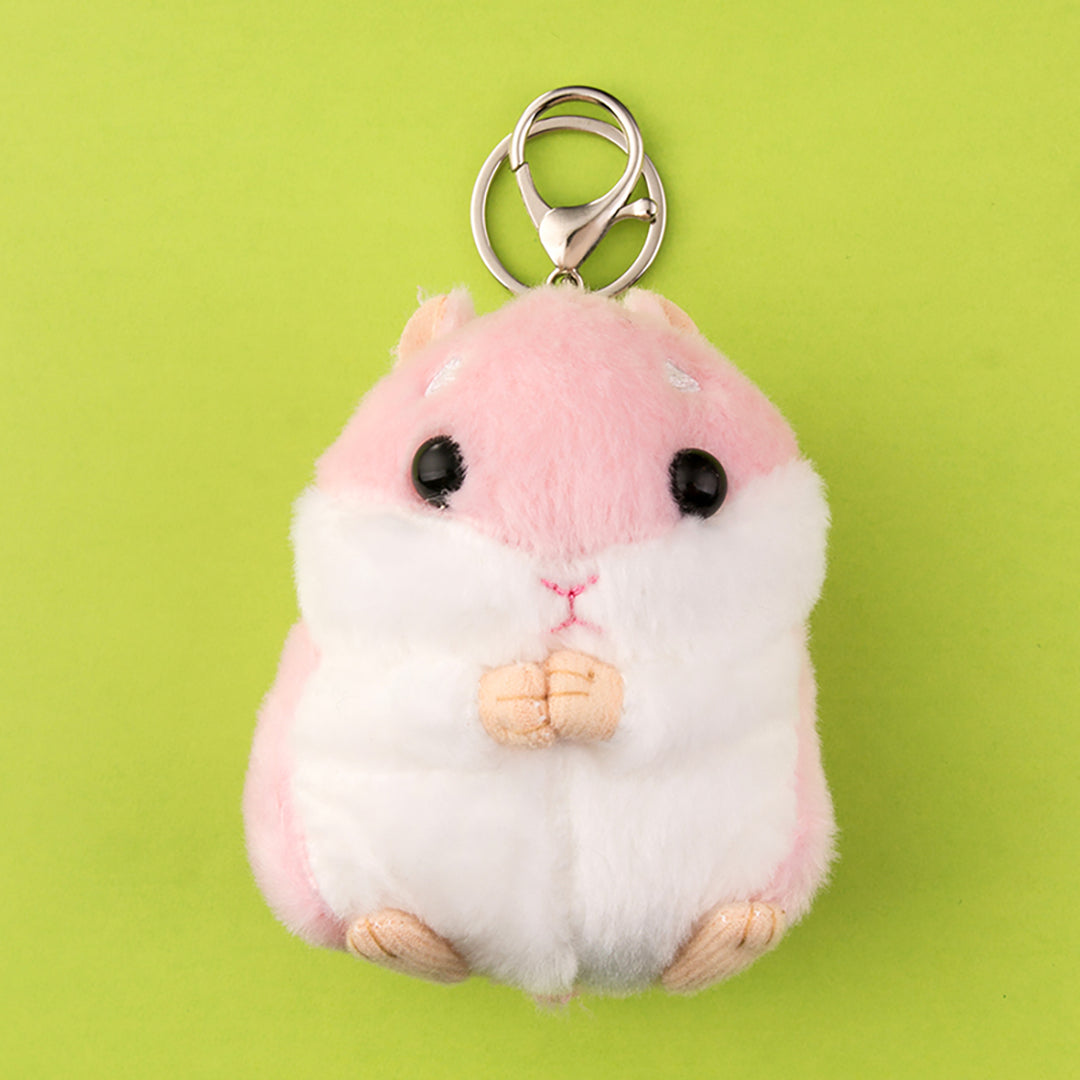 Kawaii Hamster Plush Keychain