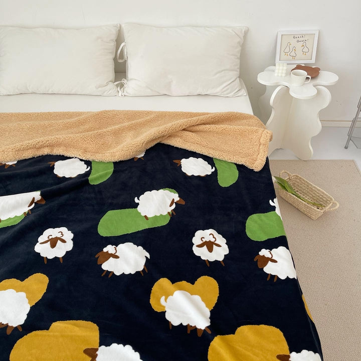 Sheep Soft Velvet Blanket
