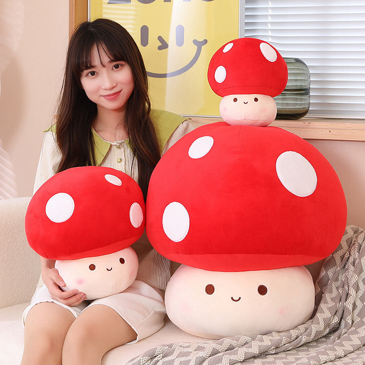 Cute Mushroom Plush Toy