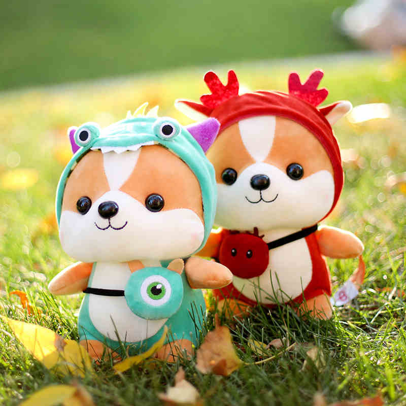 Adorable Dinosaur Squirrel Plush Toy