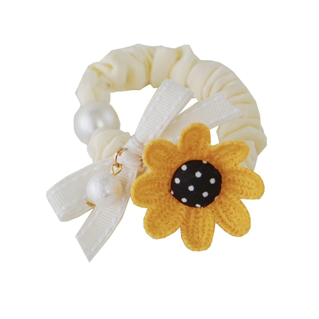 Cute Sunflower Hair Scrunchies