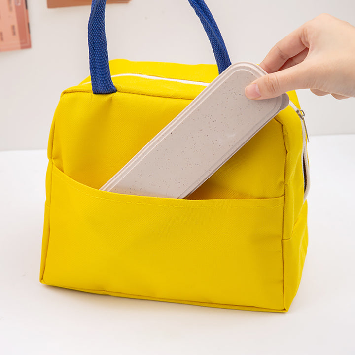 Yellow Mrs Duck Mini Lunch Bag