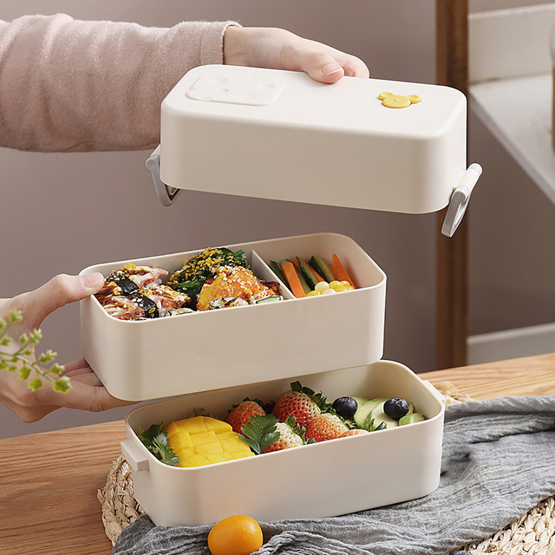 Double Layer Microwaveable Lunchbox