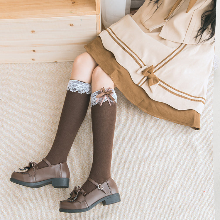 Lolita JK Bow Lace Socks