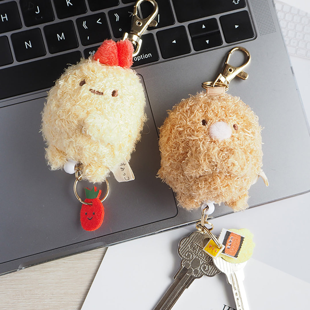 Cute Cartoon Animal Plush Keychain