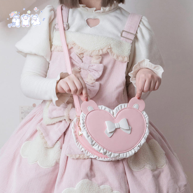 Cute Bowknot Lolita Crossbody Bag