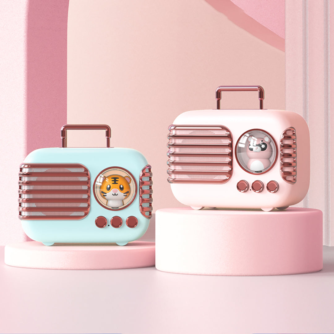 Retro Radio Look Bluetooth Speaker