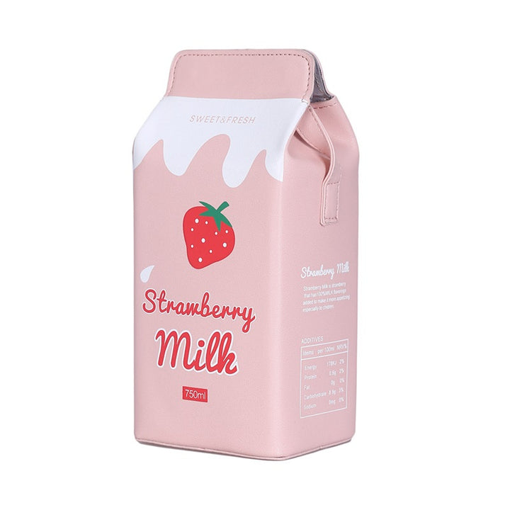 Cute Milk Crossbody Phone Bag