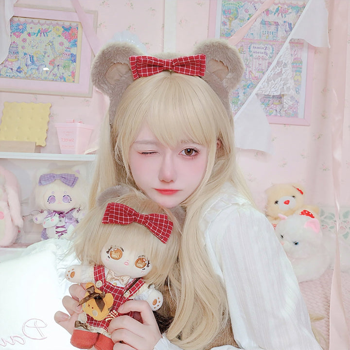 Cute Bear Cat Ear Headband