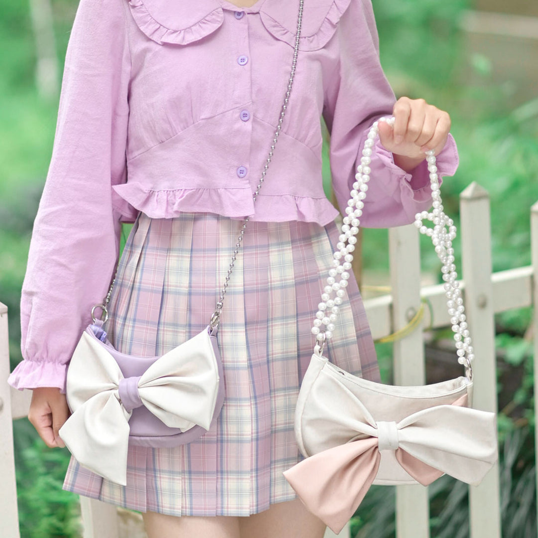 Lovely Bow knot Crossbody Bag