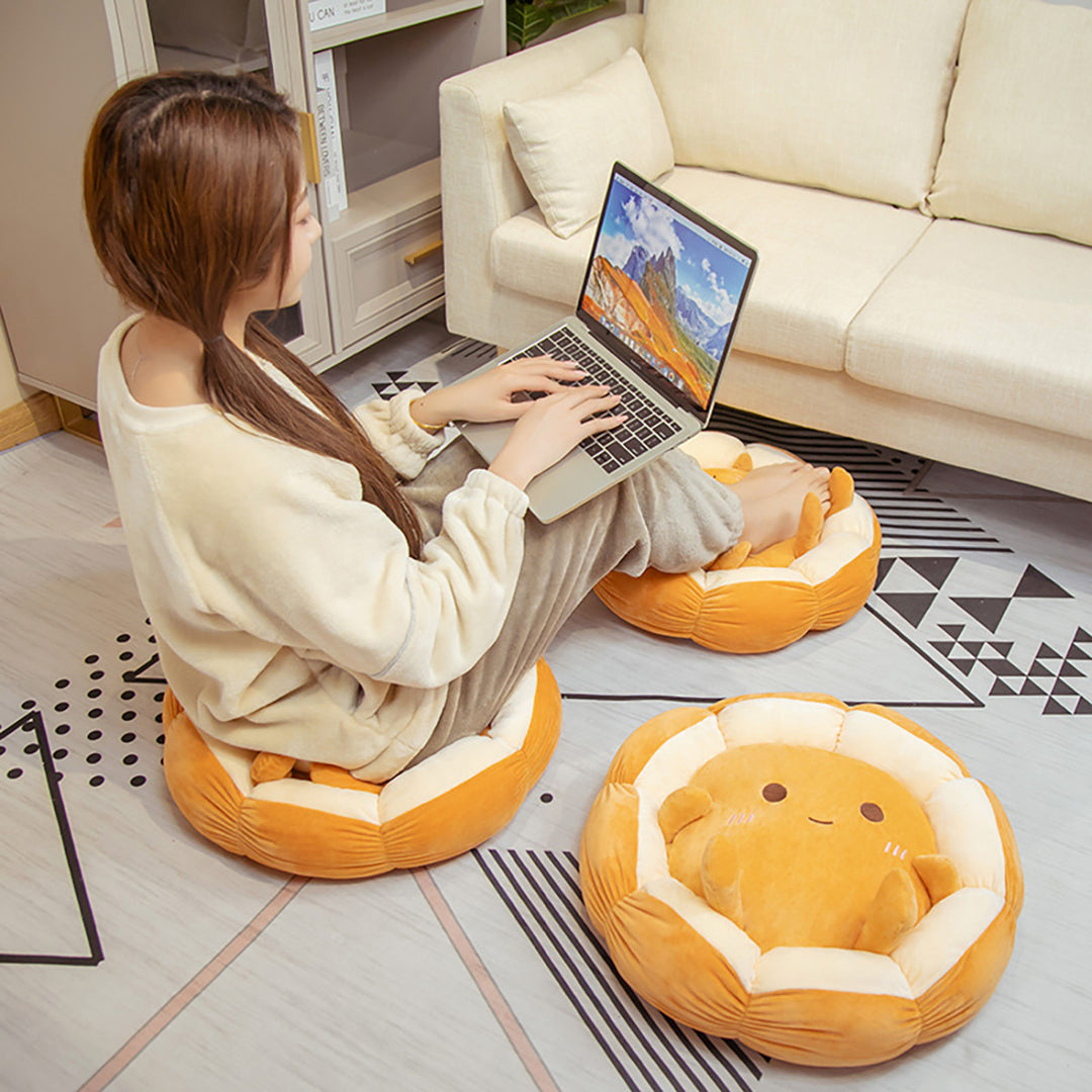 Cute Toast Cushion