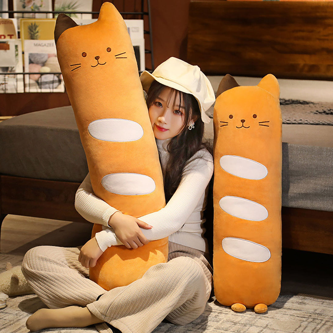 Long Cat Plush Toy Animal Pillow