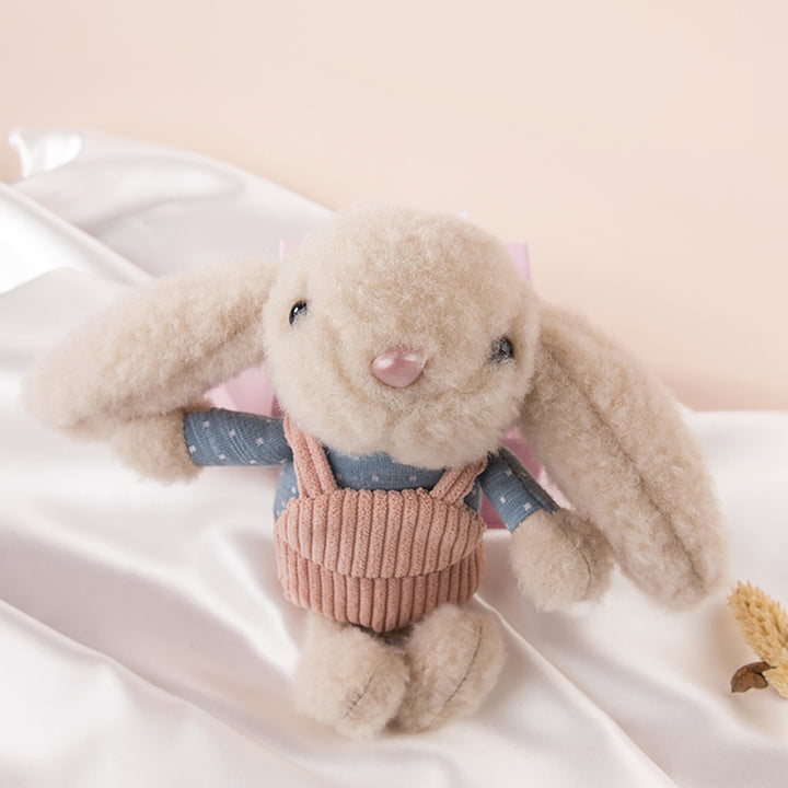 Kawaii Rabbit Jumper Outfit Keychain