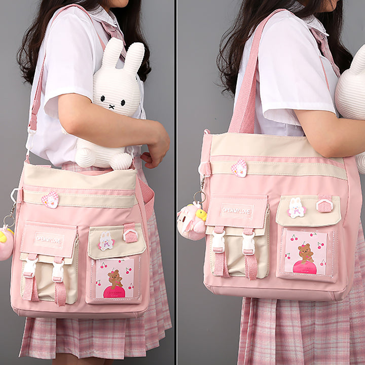 Japanese College Style Tog Bag
