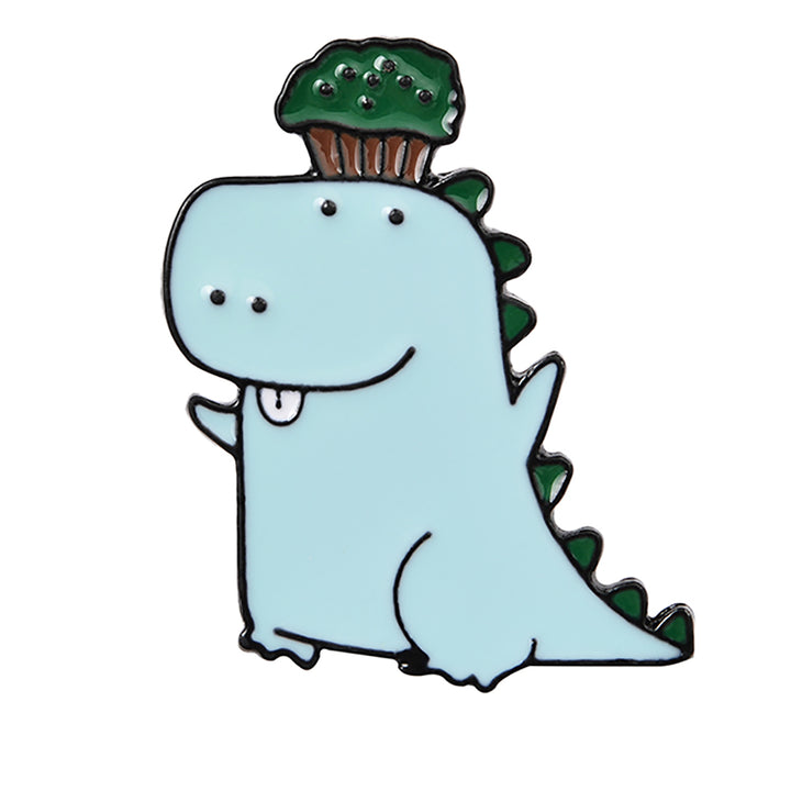 Funny Cartoon Dinosaur Pins