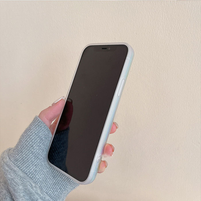 Laser Color Heart Design iPhone Case