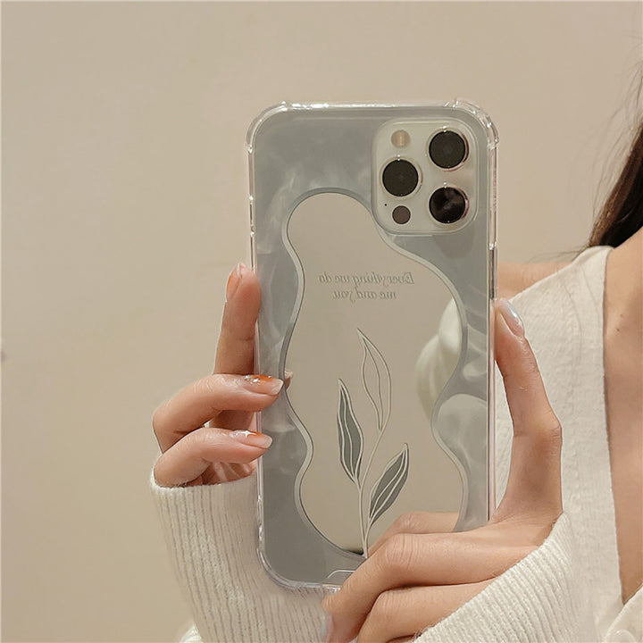 Leaf Mirror iPhone Case