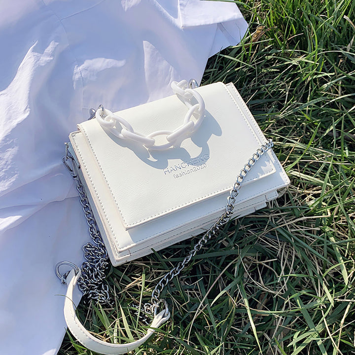 Basic Square Chain Sling Bag