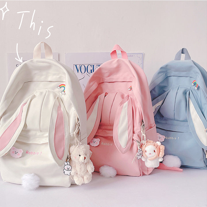 Bunny Ears Pastel Backpack Bag