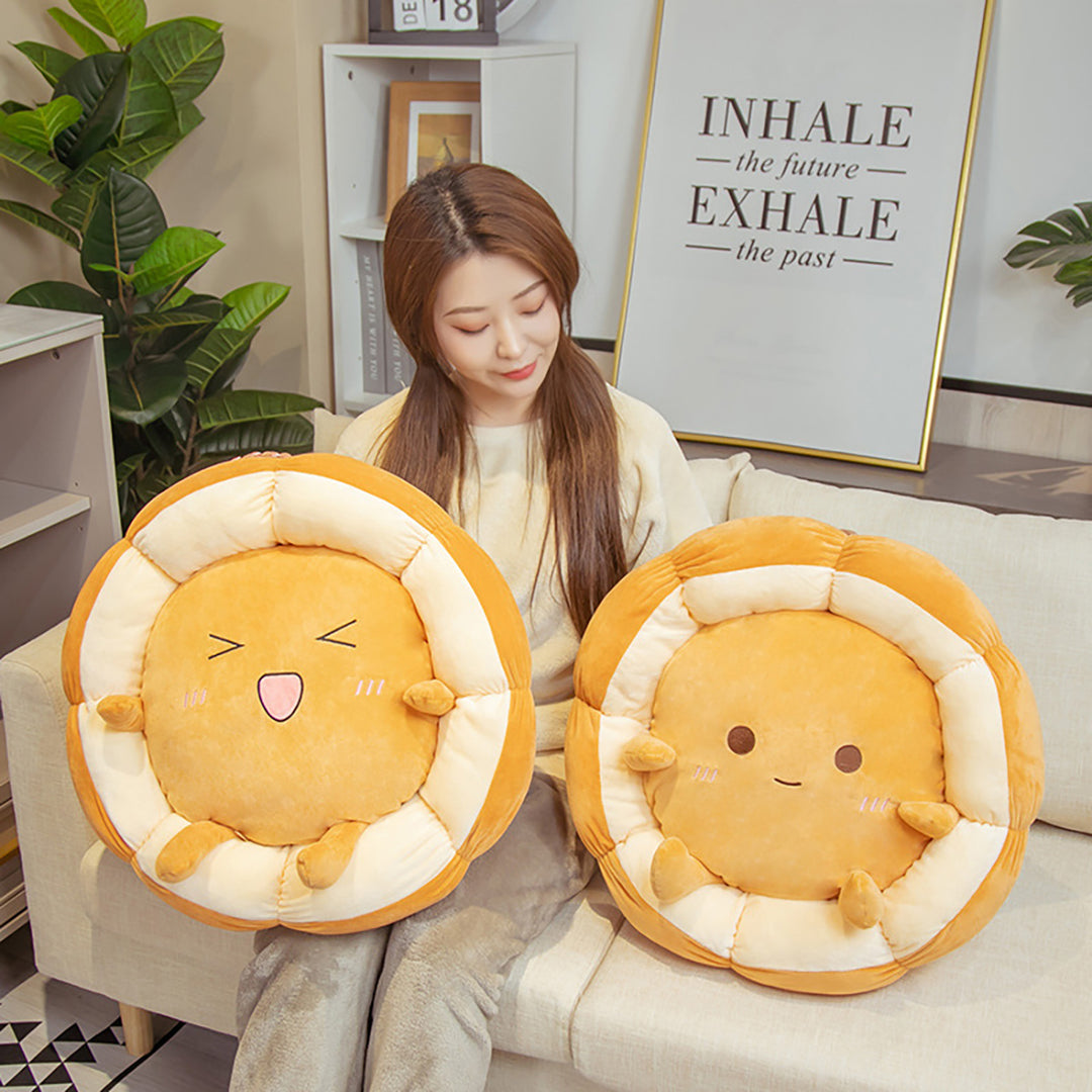 Cute Toast Cushion