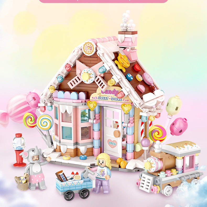 Candy Building Block House