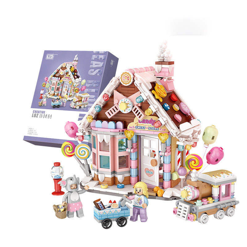 Candy Building Block House