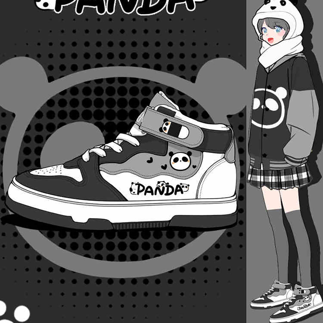 Panda Platform Inner Fleece Sneakers