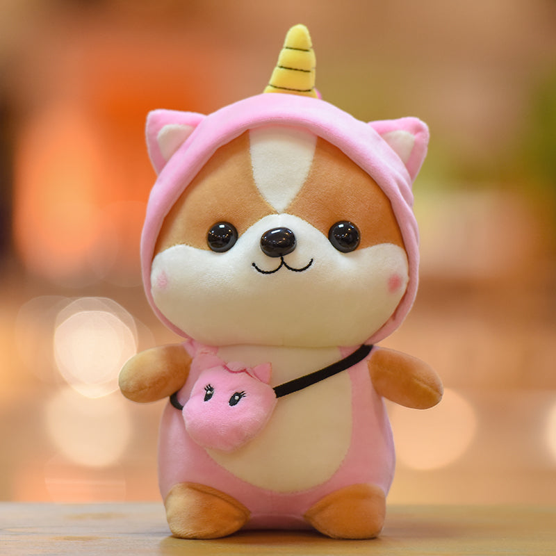 Adorable Dinosaur Squirrel Plush Toy