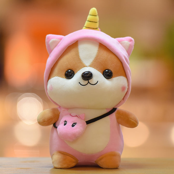Adorable Dinosaur Squirrel Plush Toy
