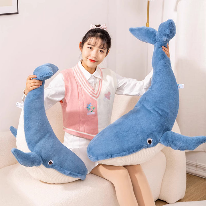 Light Blue Whale Plushie