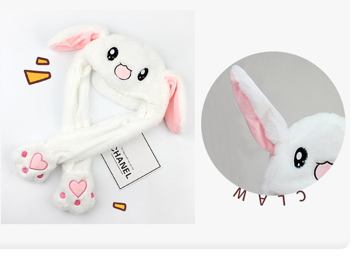 Kawaii Dancing Rabbit Ears Hat - juwas.com online store