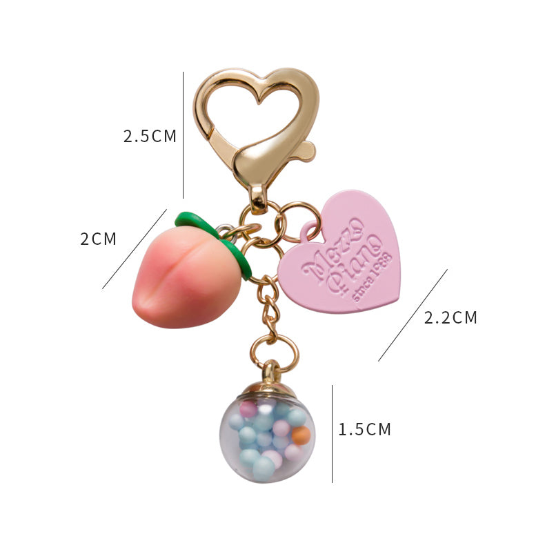 Sweet Peach Keychain