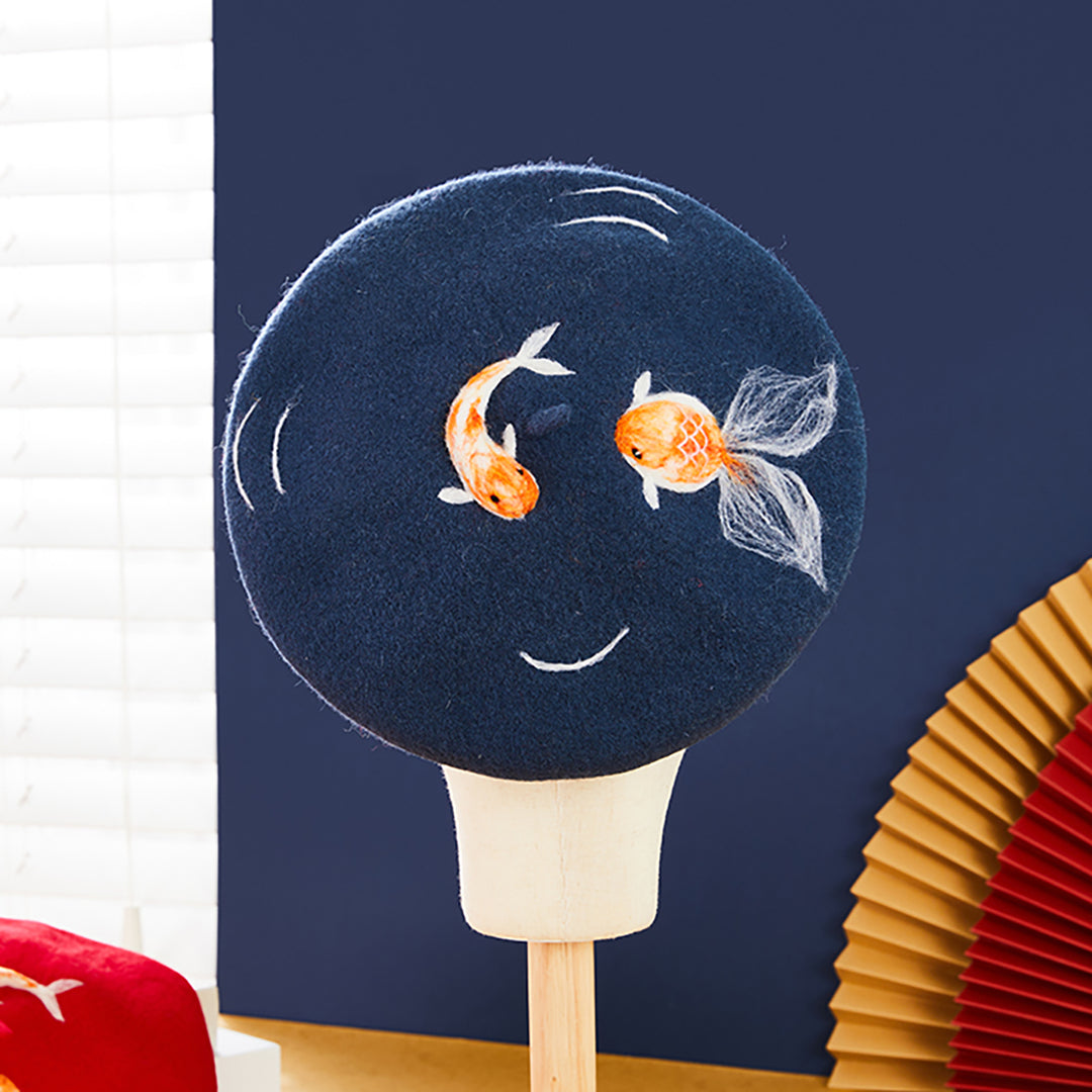 Goldfish Handmade Beret